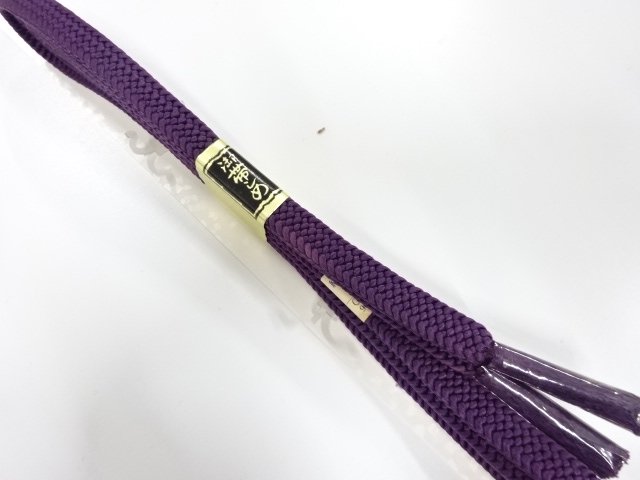 未使用品　正絹　手組帯締め